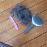Hair Remover Brush Dog and Cat Non-slip Beauty Brush Dog Grooming Equipment Pets Stainless Steel For Dogs Pet Hair Removal Comb photo review